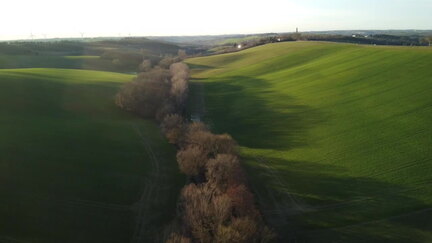 survol de la vallée de gibel